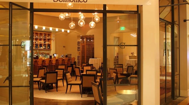 Delmonico Steakhouse bar, elegant event venue, cocktail reception, corporate dinner