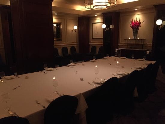 Private dining room