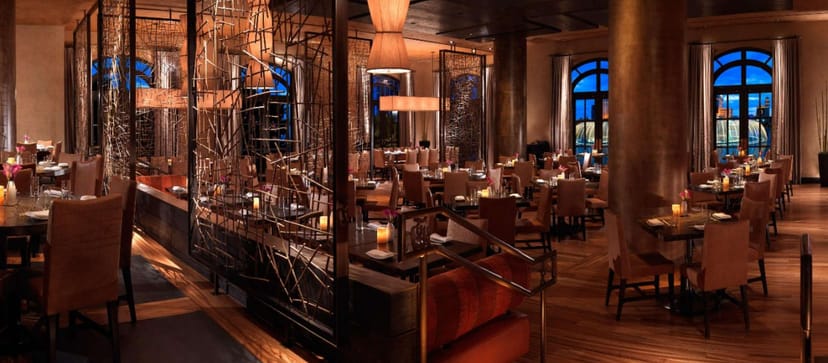 Elegant dining room, upscale event venue, private party