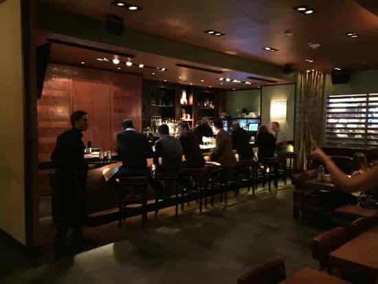 Nobu Vegas bar, cocktail reception, networking