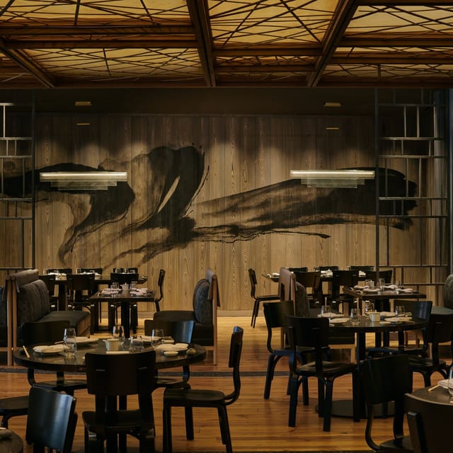 Nobu Las Vegas abstract art upscale event venue