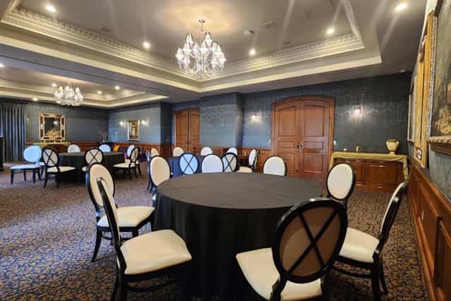 Stirling Club ballroom, classic, elegant event space