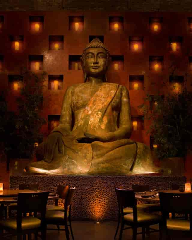 TAO Monk Bar spiritual backdrop VIP event