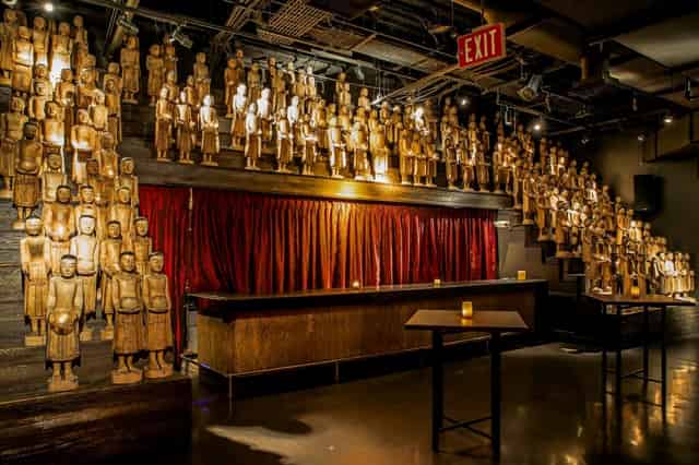 Monk Bar & Voyeur Hallway