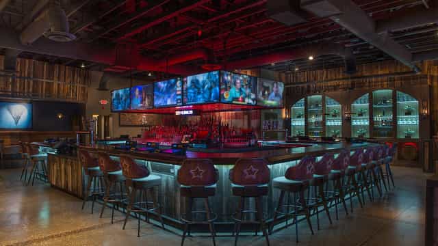 PT's Taverns board room, industrial chic, event, reception