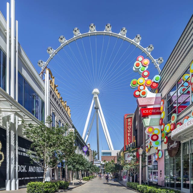 Vegas High Roller Wheel, group event, photo op