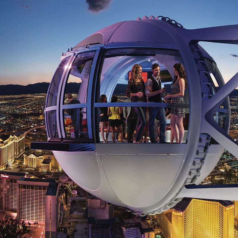 High Roller Pre-Roll corporate event, VIP city views