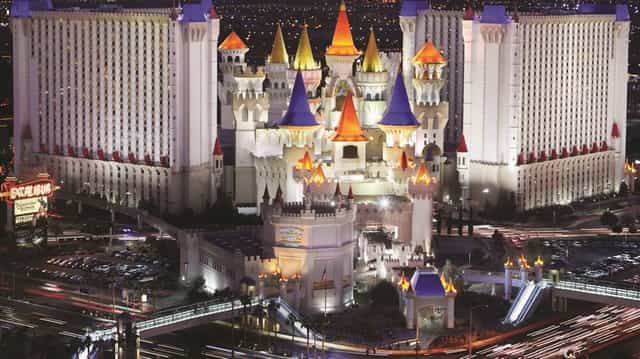 Excalibur Casino event, medieval themed hotel