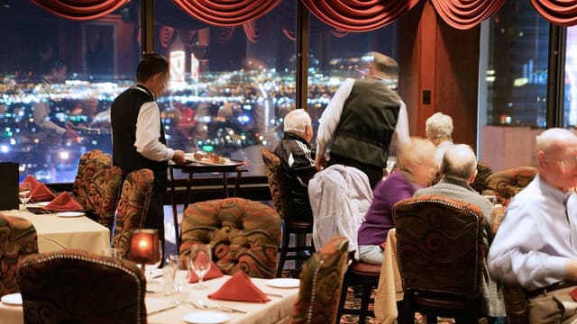Top of Binion's Steakhouse