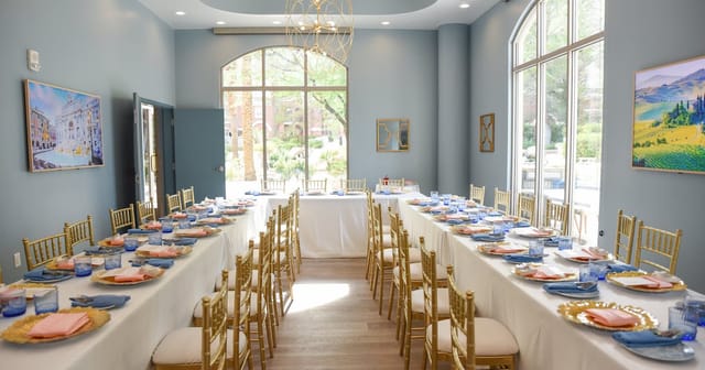 Elegant Spiedini private dining, banquet, event space