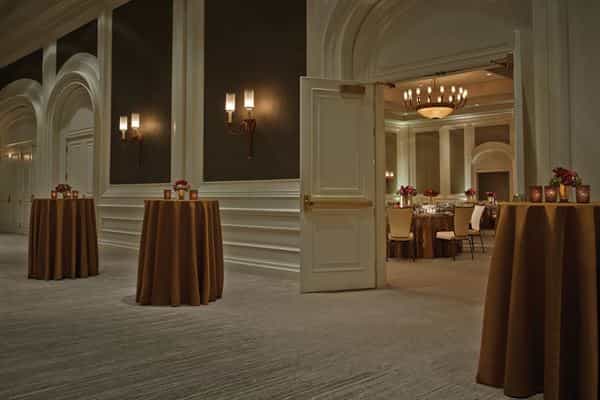 Cottonwood LV event, elegant dining, gala reception