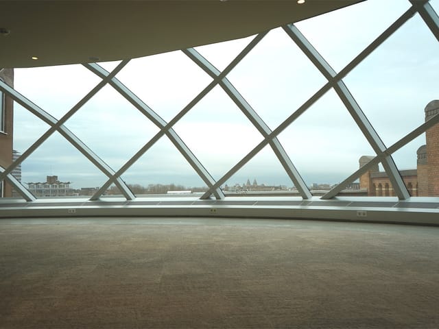 Spacious meeting space at The Upperclub, ideal for corporate events and workshops.