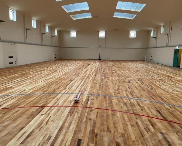 Byrne Baths gym event, active, team building