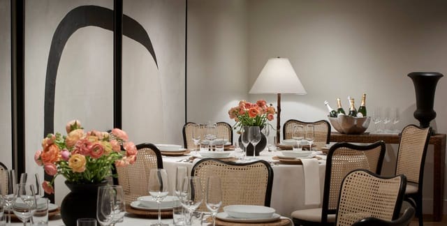 Elegant Conservatory Event: Executive Dinner, Product Launch