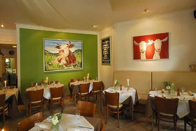 Rustic EBERT restaurant private dining, corporate lunch, elegant, intimate