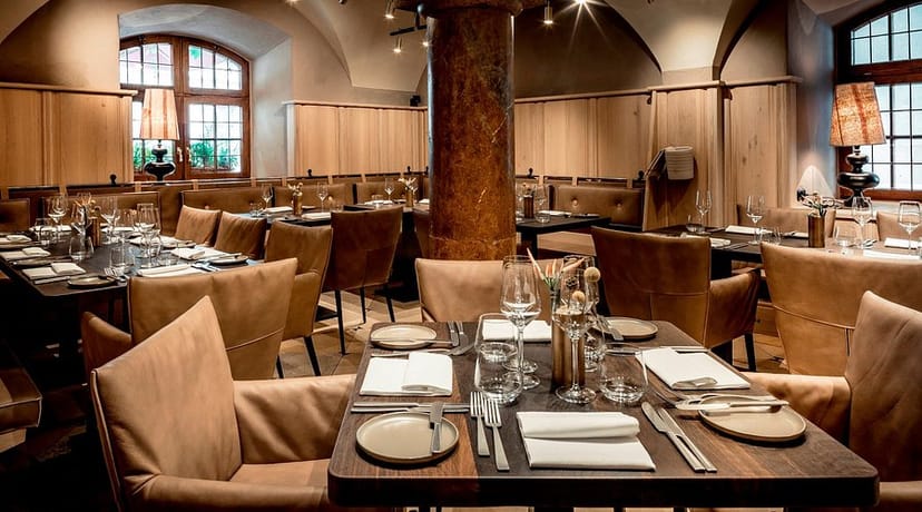 Müller-Pfister-Stube: intimate dining, corporate event, product launch