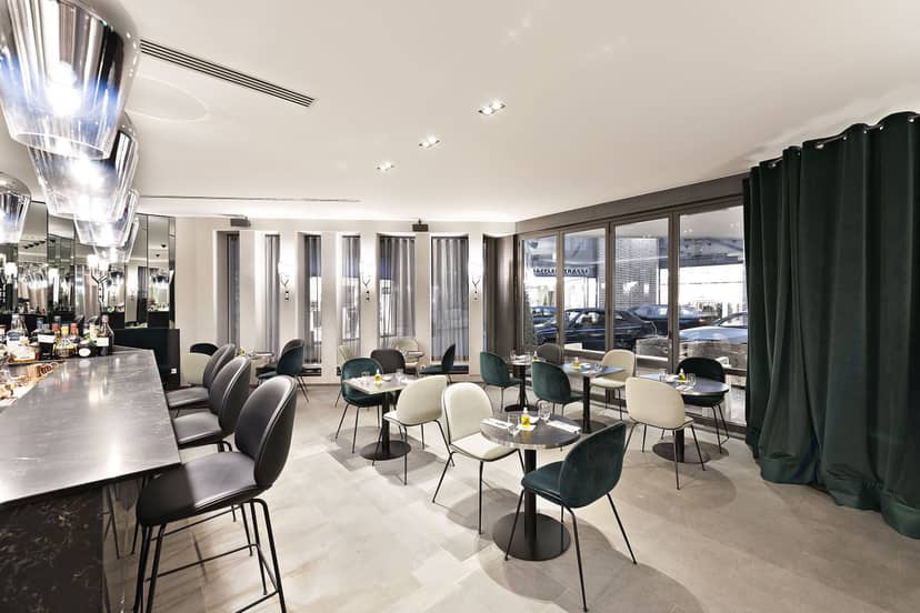 Chic brasserie bar, events, dining