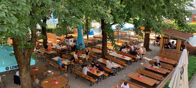 Beer garden