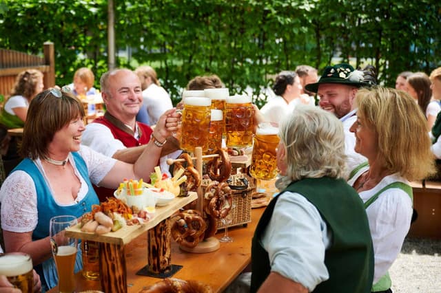Beer garden
