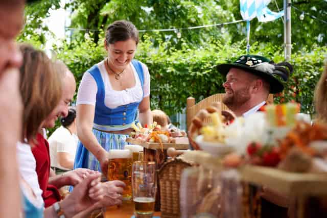 Beer garden