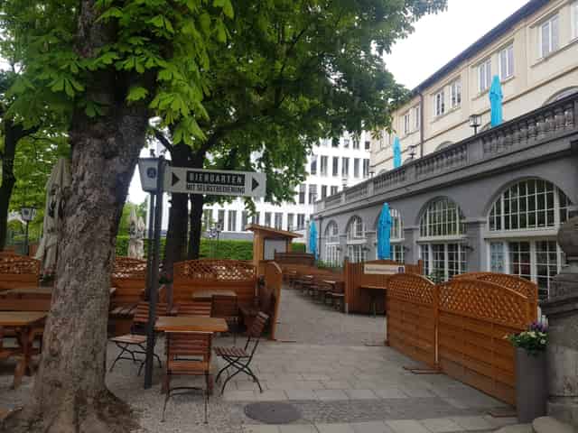 Beer garden