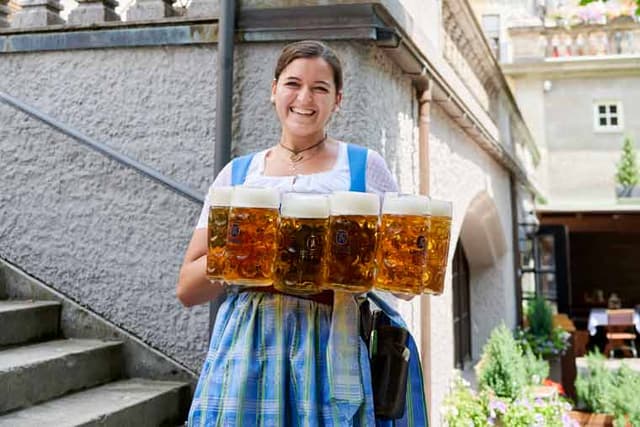Beer garden