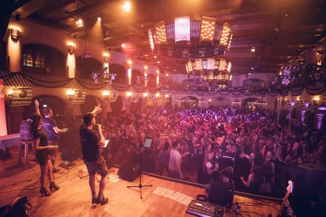 Ballroom gala, Munich event, party stage