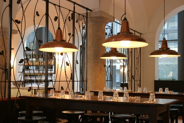 Brenner restaurant event communal tables networking