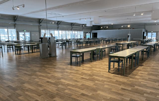 Stylish cafeteria for Swiss Krono