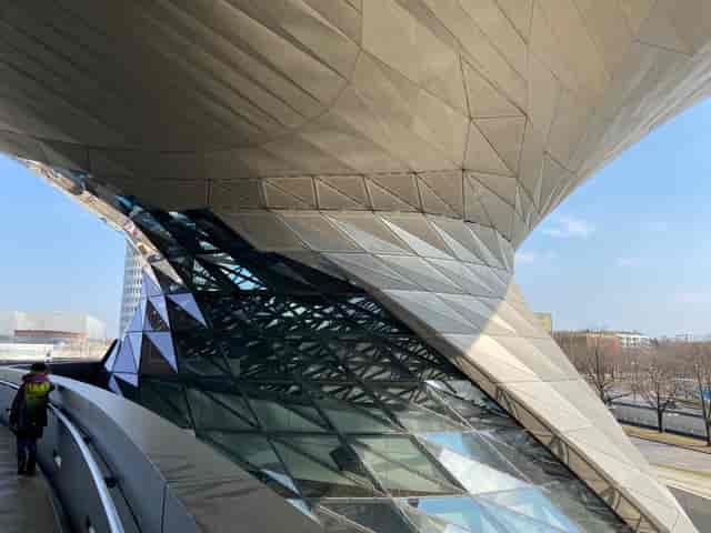 BMW Welt Double Cone event space modern architecture
