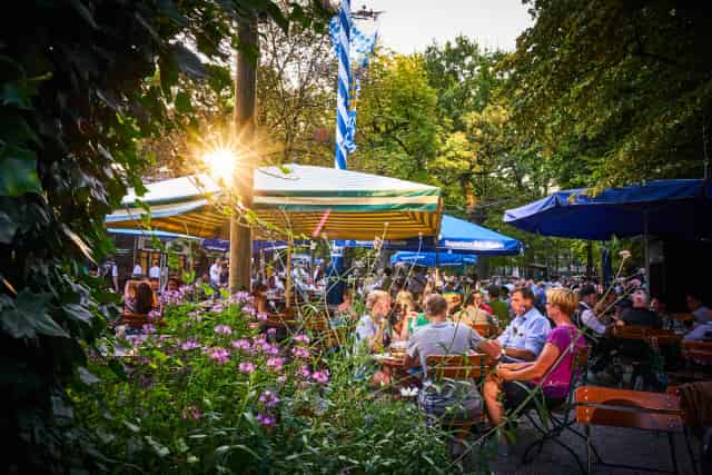 Beer garden