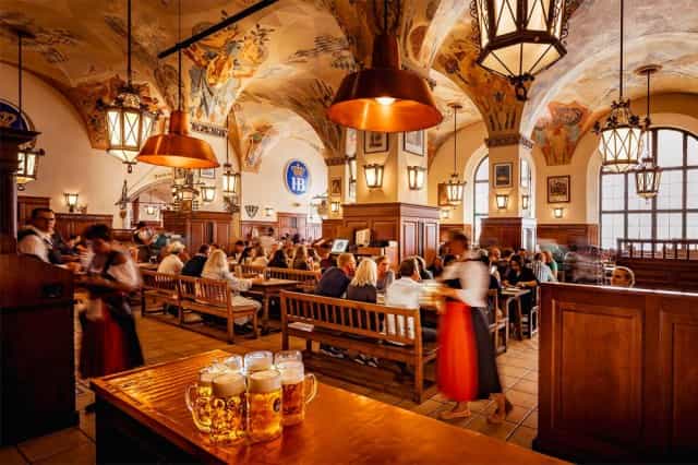 Hofbräuhaus Wappensaal Bavarian beer hall event party