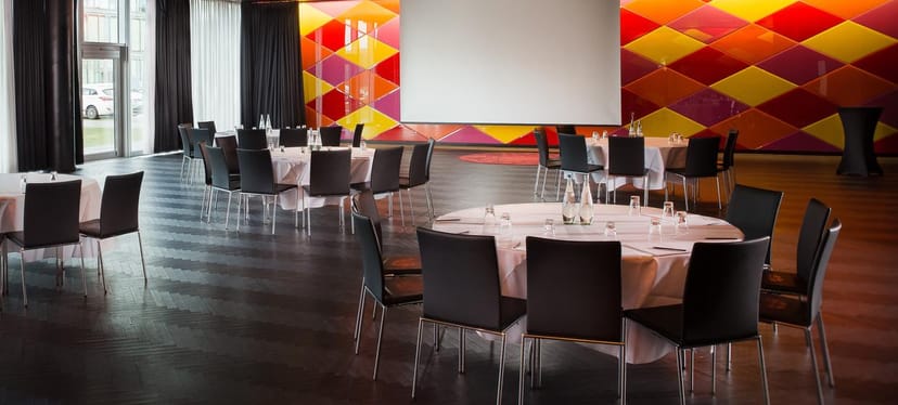 Kameha Grand Bonn banquet event, round tables