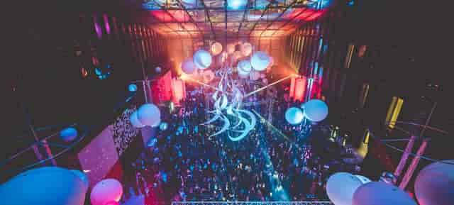 Kameha Grand Bonn gala, aerial lighting, event