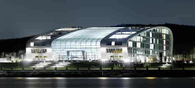 Kameha Grand Bonn convention, modern facade, event venue