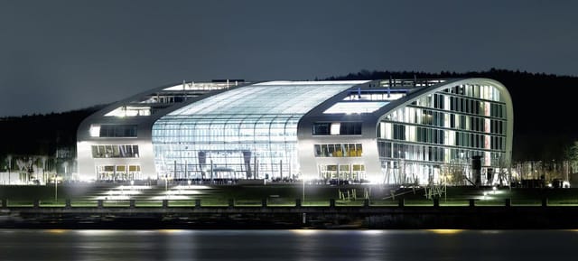 Kameha Grand Bonn convention, modern facade, event venue