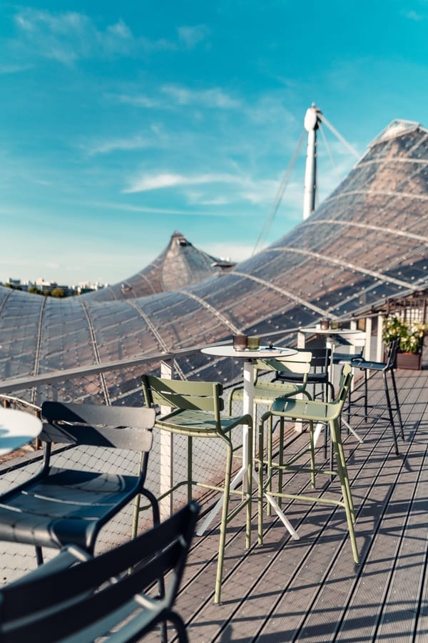 Deck21 Coubertin terrace, networking event, al fresco dining