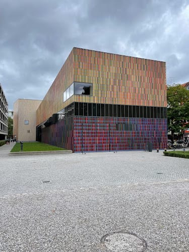 Museum Brandhorst event space, modern facade, exhibition, networking