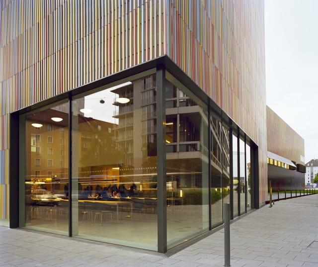 Museum Brandhorst event space, modern architecture, natural light, modern events