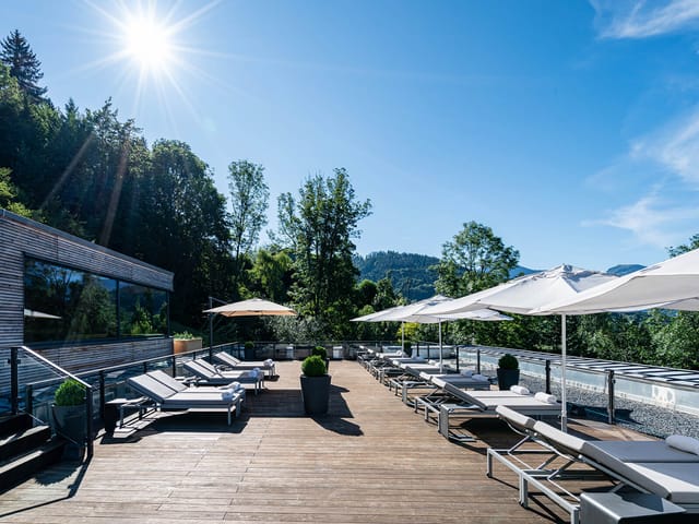 Tegernsee hotel terrace: networking, incentive trips