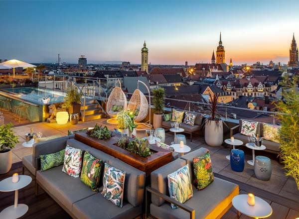 Rooftop bar