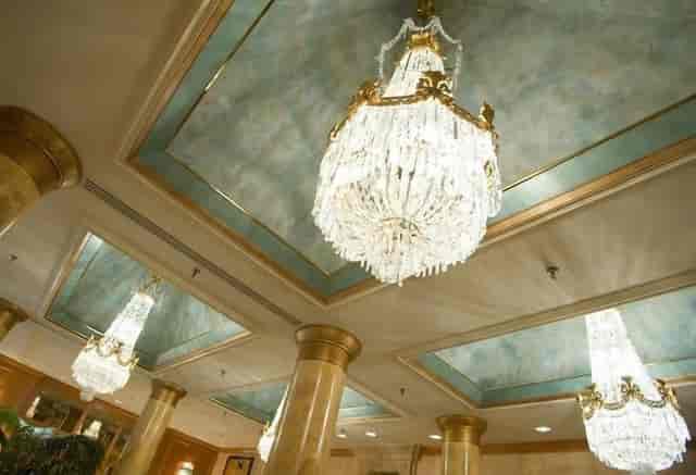 Drake Landing luxury hotel lobby gala reception