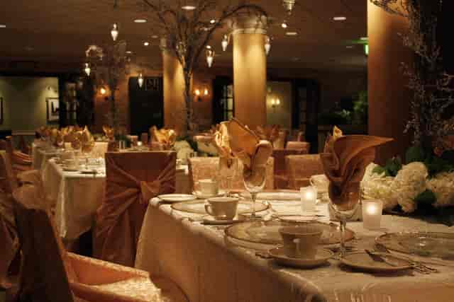 St. Paul Hotel ballroom wedding reception elegant decor