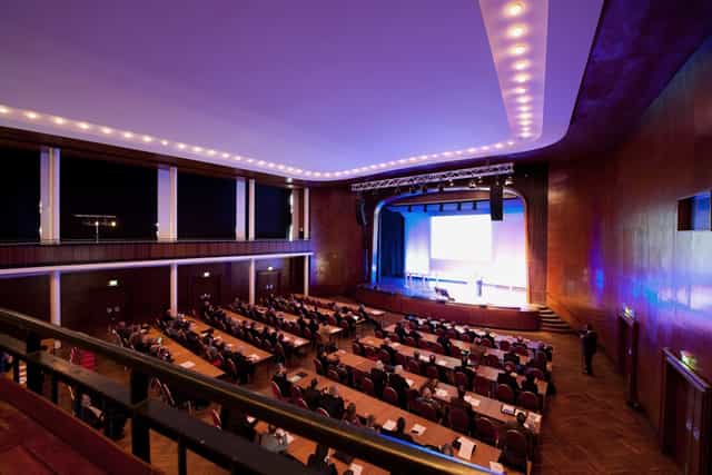 Mezzanine Gallery theater stage, conference, presentation