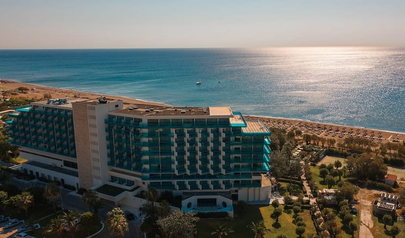 Elysium Resort Aeacus 2 beachfront event venue, outdoor reception