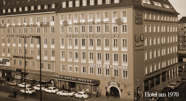 Vintage hotel Eden Wolff event venue downtown accessible