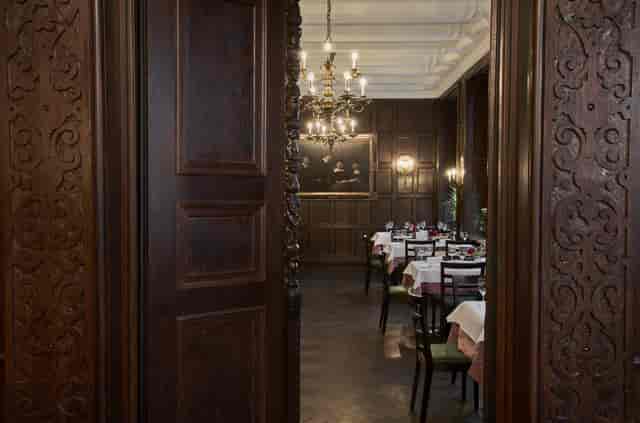 Eden Hotel Wolff Rembrandt Room private dining chandelier