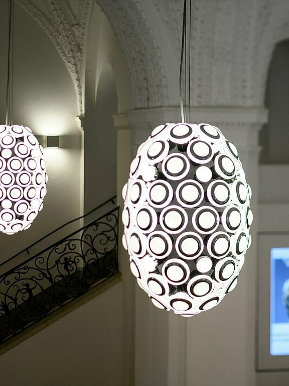 Museum foyer lighting, Bayerisches Nationalmuseum, event venue