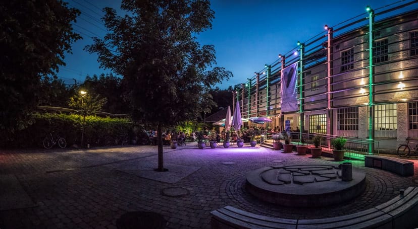 Opera house, Pasinger Fabrik, outdoor event, reception