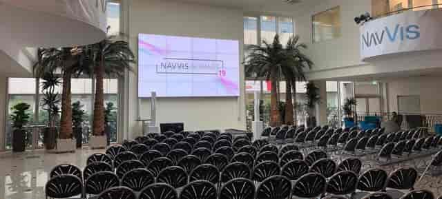 Isarpost event hall, LED screen, summit conference